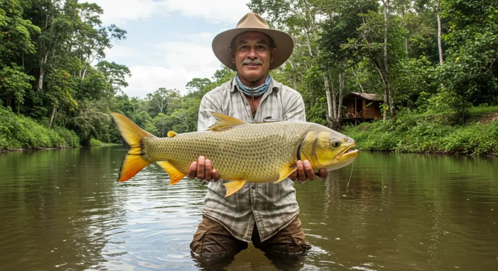 Peixe dourado no aquário