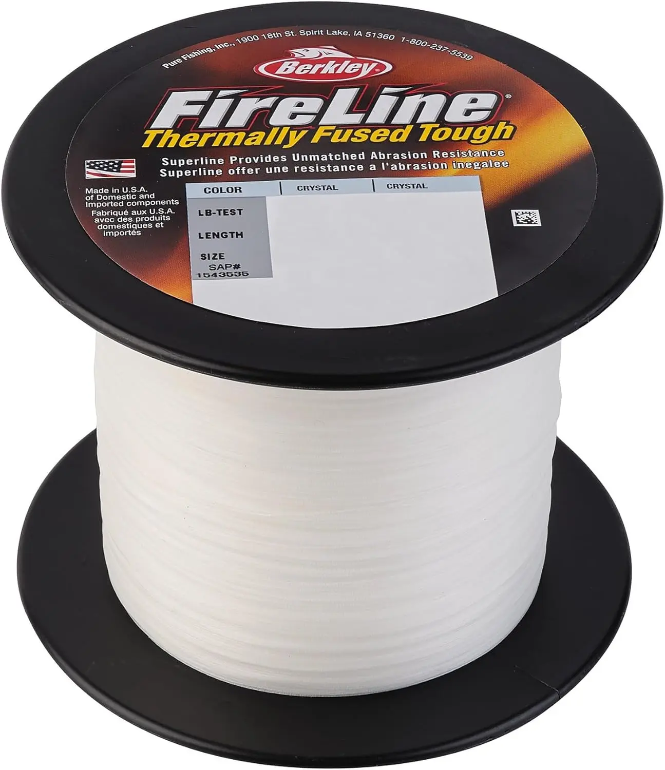 Berkley FireLine® Superline Crystal 6lb | 1371m