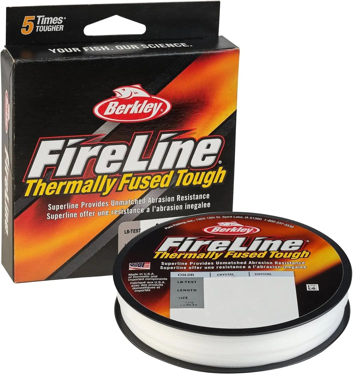 Berkley Linha de pesca trançada FireLine