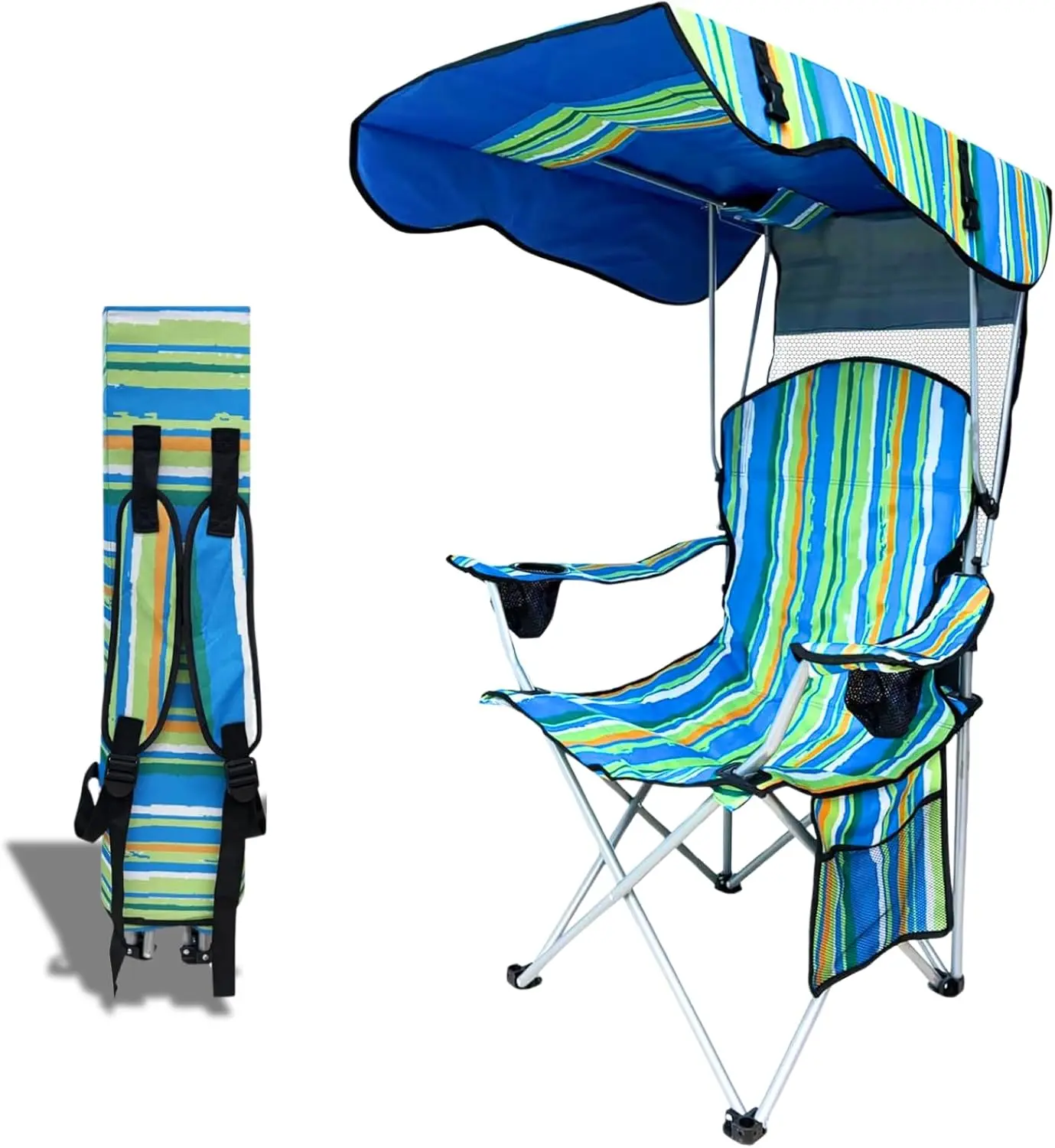 CAMP SOLUTIONS Cadeira de pesca (listra)