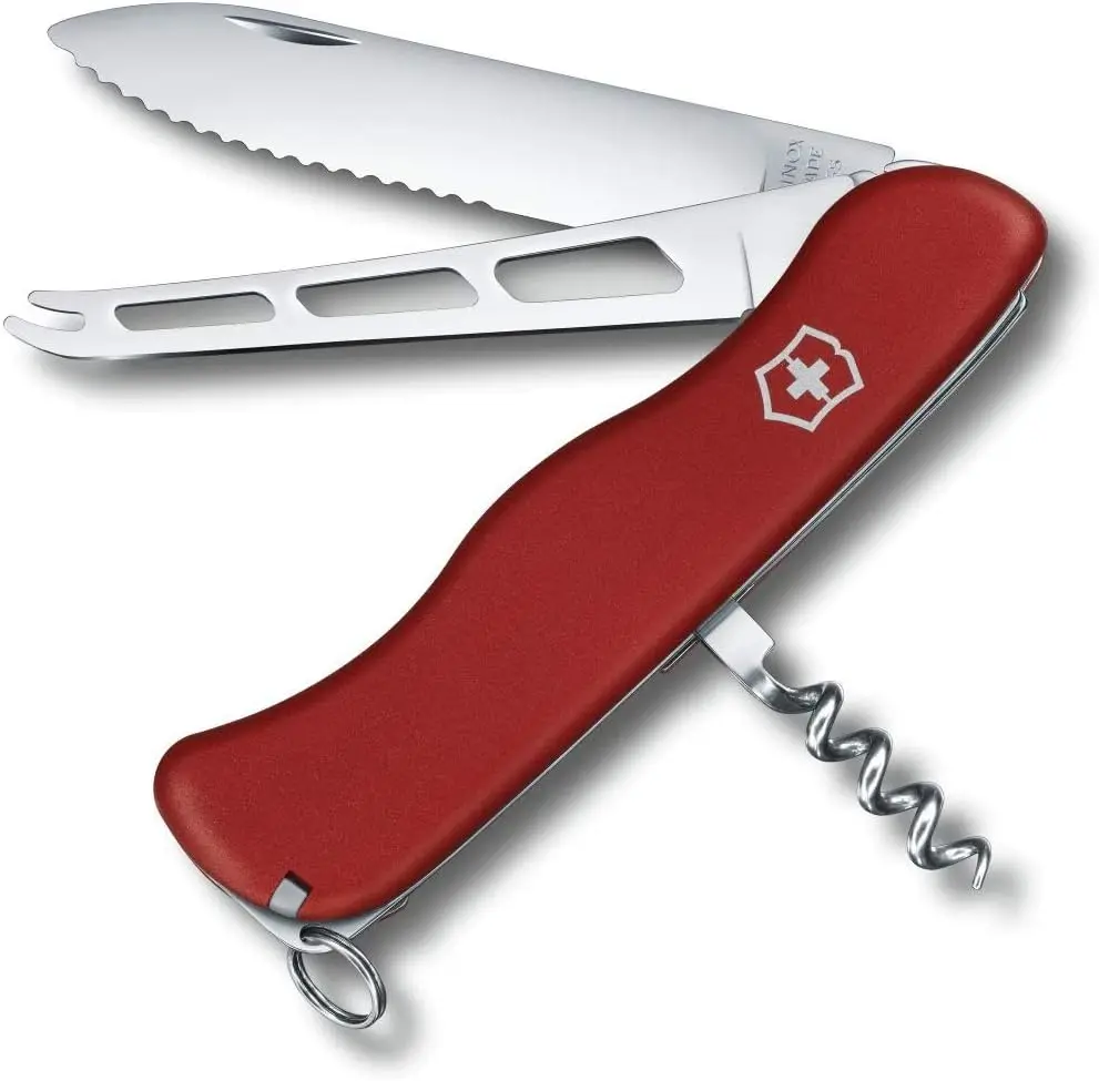 Canivete Victorinox SwissCheese, Vermelho, 6 funções
