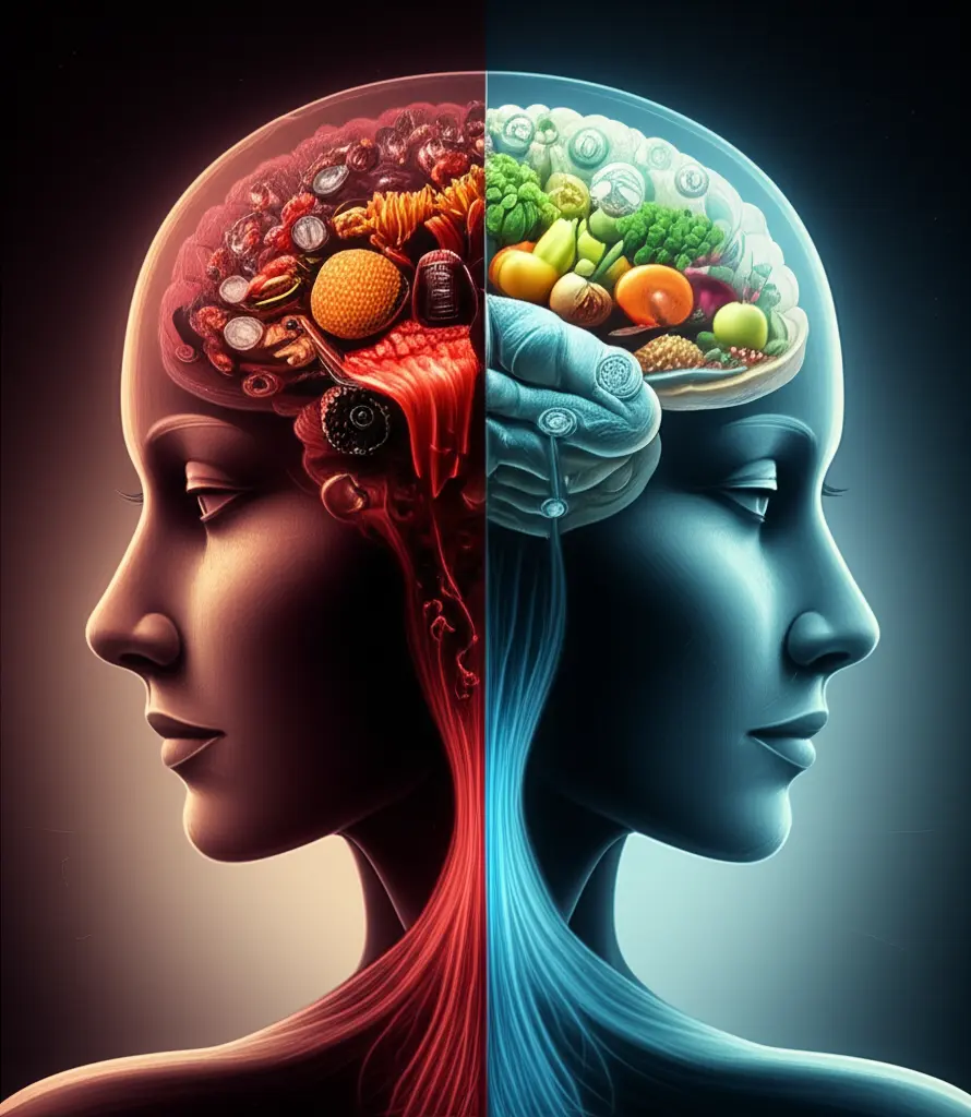 Peixe Pintado caçando outros peixes em um rio durante a noite, com seus barbilhões evidentes.