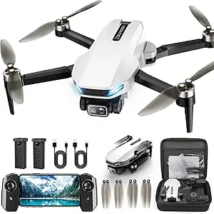 BLINORY HK55: Drone GPS HD 2K para Adultos - Voo Estável e Inteligente