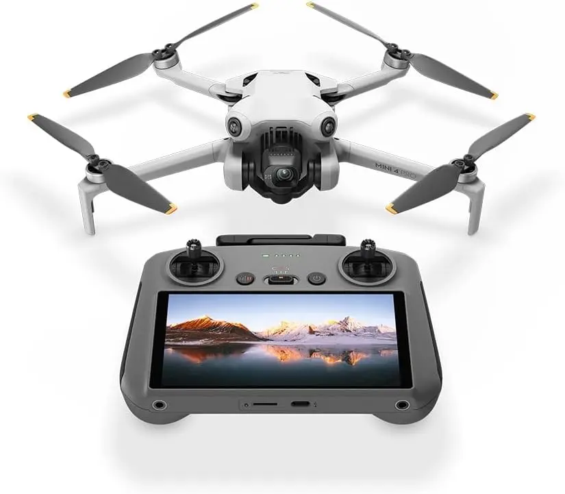 Drone DJI Mini 4 Pro Fly More Combo Plus DJI RC 2 (Com tela)